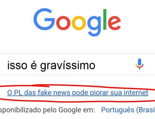 O PL das Fakenews é sobre Soberania Nacional, também